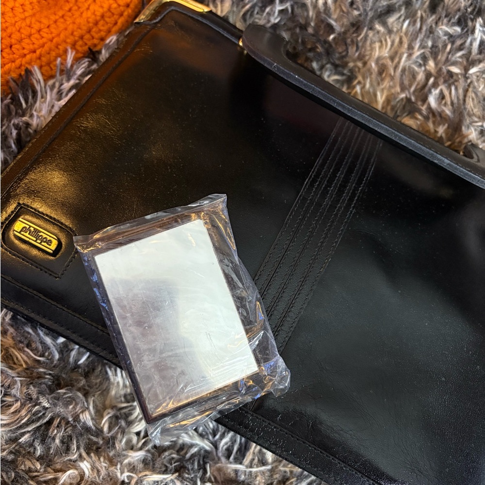 Phillipe Black Leather bag